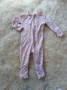 0-3 Month Posh Peanut Convertible Zipper Footie